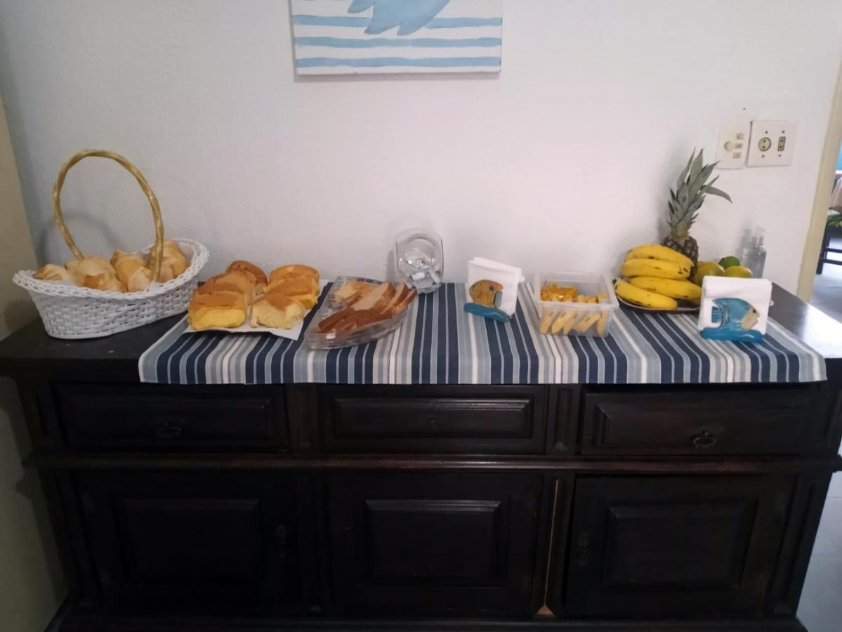 גוארויה Pousada Casa Da Praia מראה חיצוני תמונה